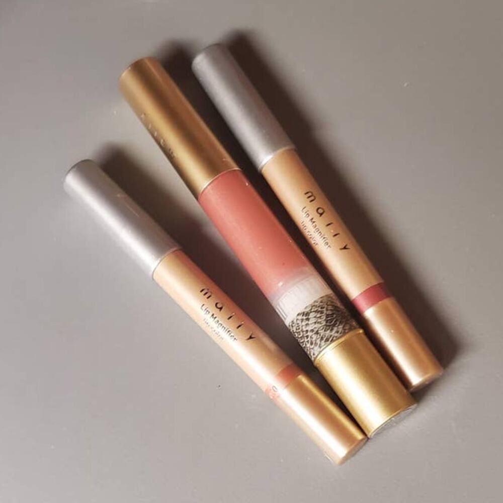 MALLY LOT Lip Magnifier Color Tulip Flushed High Shine Liquid Lipstick Raspberry - Picture 2 of 11